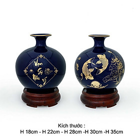 Mua Lọ hoa hút lộc - bình hút tài lộc gốm sứ bát tràng