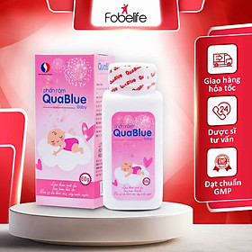 Phấn Rơm Dành Cho Bé Ngăn Ngừa Rôm Sảy Quablue Baby - Chai 60g