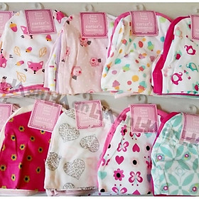 Set 5 mũ sơ sinh vải cotton mềm min cho bé