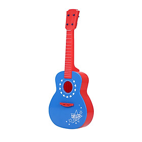 Guitar Toy Funny Ukulele Musical Instrument for Children Kids School Play Game Education Christmas Birthday Gift