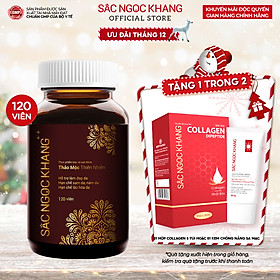 Combo 2 Viên uống Sắc Ngọc Khang ++ (120 viên) giúp trẻ hóa Làn da làm mờ sạm nám tàn nhang hiệu quả, tăng cường tính đàn hồi cho làn da, hỗ trợ cải thiện và phục hồi da bị lão hóa vượt trội