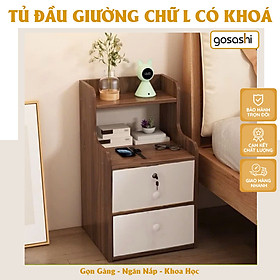 Mua Tủ Đầu Giường Có Ngăn Khoá - Kệ Đầu Giường Tab Đầu Giường Gỗ MDF Cao Cấp 1 Ngăn 2 Ngăn Dễ Dàng Lắp Đặt