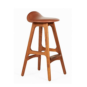Mua Ghế bar chân gỗ nệm PVC nhỏ gọn Erik buch nội thất capta