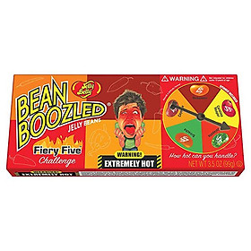 Kẹo thối Bean Boozled phiên bản Siêu Cay Fiery Five hộp vòng xoay 100gr