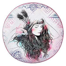 Gối tròn cô gái thổ dân - GOGI026