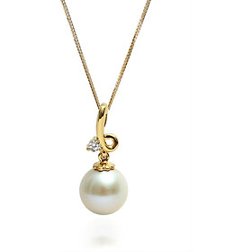 Mặt Dây Chuyền Nữ Ngọc Trai LuxJy Jewelry P3035 - Trắng Kem