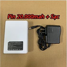 Pin và cục sạc dành cho áo quạt gió công nghệ Nhật bản - PIn 20.000mah