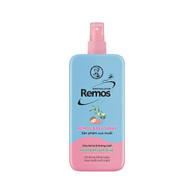 Xịt chống muỗi cho bé từ 6 tháng tuổi hương khuynh diệp Rohto Mentholatum Remos Baby Spray 150ml