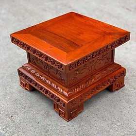 Mua Đôn chân loa kê tượng gỗ hương cao cấp 20cm