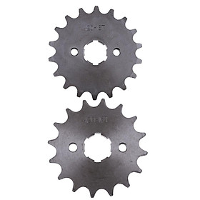 16T & 18T Front Sprocket 420 Pitch Chain for 110cc 125cc 140cc  Dirt Bike