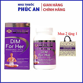 Viên uống hỗ trợ cân bằng nội tiết tố nữ Dim For Her Olympian Labs Mỹ 30 viên