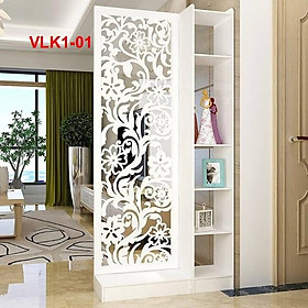 Mua Vách Ngăn Bình Phong Họa Tiết Hiện Đại ( 1 Vách 1 Kệ) VLK1-01 - Nội thất lắp ráp Viendong Adv