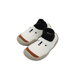 Giày bún tập đi dạng tất cao cổ đế cao su chống trượt cho bé trai và gái - phong cách Hàn Quốc Comfybaby GB002