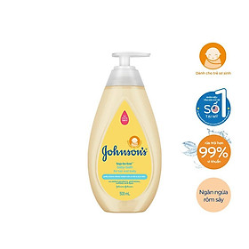 Sữa tắm gội toàn thân Johnson s Baby 500ml