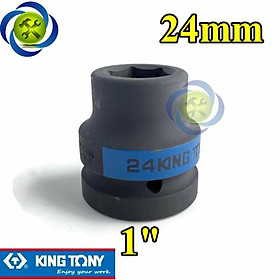 Mua Tuýp 24mm loại 1 inch ngắn màu đen 6 cạnh Kingtony 853524M