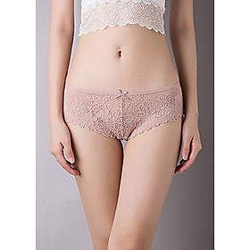 Quần lót nữ ren siêu sexy - Màu hồng nhạt
