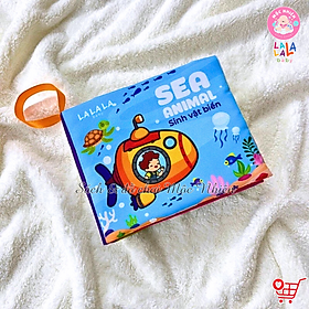 Sách vải Lalala baby kích thích thị giác cho bé sơ sinh 0 đến 12 tháng