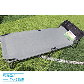 Mua Giường xếp bố vải khung sơn tĩnh điện thương hiệu Võng Xếp Thảo Điều - G3