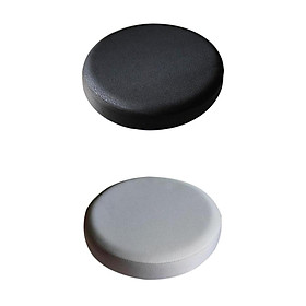 Grey&Black 35cm Waterproof Bar Stool Cover Round Lift Chair Seat Sleeve