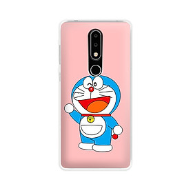Ốp lưng dẻo cho điện thoại Nokia 6.1 plus/X6 - 01171 7862 DRM06 - Doremon - Hàng Chính Hãng