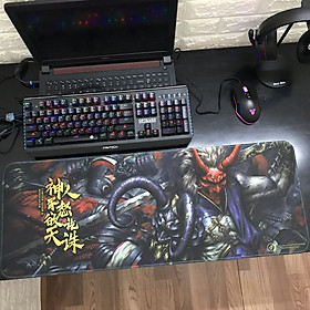 Mua Miếng Lót Chuột  Bàn Di Chuột  mouse pad tranh Cổ phong Trung Quốc 80x30x0.4cm