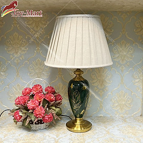 Mua Đèn Bàn Thân Gốm - Đèn Ngủ Để Bàn Decor Cao Cấp Sang Trọng MB8022