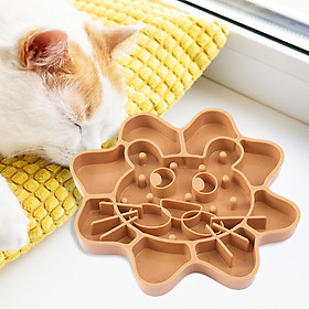 Slow Feeder Dog Bowl Anti Choking Durable Pet Puzzle Feeder Interactive Toy