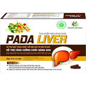 Thực phẩm chức năng - PANDA VIỆT NAM - PADA LIVER - Hỗ trợ giúp thanh nhiệt, giải độc và bảo vệ gan