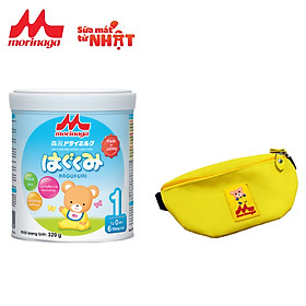 Sữa Morinaga số 1 Hagukumi 320g thêm dưỡng chất mới hàng nguyên đai