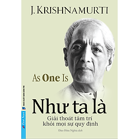 Sách Như ta là - Krishnamurti