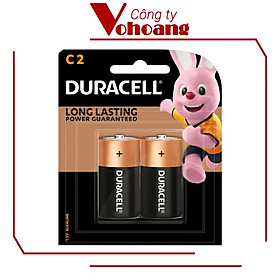 Mua Vỉ 2 Viên Pin Trung ( Pin C ) DURACELL 1 5V Siêu Bền - Hàng chính hãng