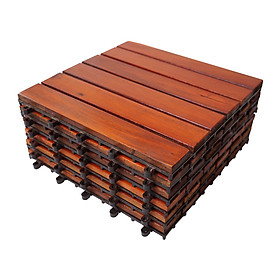Mua Thùng ván gỗ lót sàn 6 nan - nâu đỏ