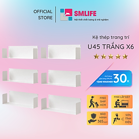 Mua Kệ sách treo tường chữ U45 (set 6)