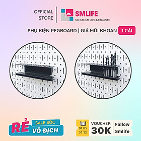 Mua Giá treo mũi khoan Pegboard bằng thép sơn tĩnh điện - Phụ kiện cho bảng treo dụng cụ cơ khí