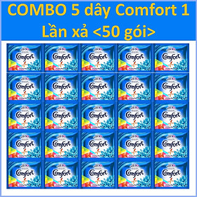 COMBO 5 dây Nước Xả Vải Comfort 1 lần xả