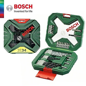 Mua Bộ mũi khoan và vặn vít X-line 34 món BOSCH /CHÍNH HÃNG