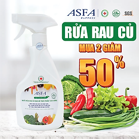 Bình Xịt Diệt Khuẩn Dành Cho Rau, Củ, Quả - Asfa Fruit & Vegetable Wash 500ml_Thương Hiệu Đến Từ Nhật Bản