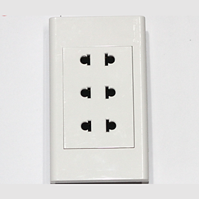 Ổ cắm ba 2 chấu S18U3 Sino