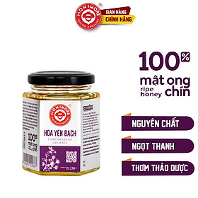 Mật ong rừng Hoa Yên Bạch - 100% mật ong chín Honimore 230g