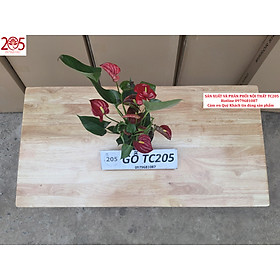 Mua BÀN SOFA CHÂN DẸP GỖ CAO SU 100% - RUBBER WOOD TABLE