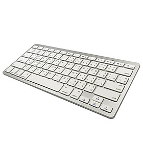 Mini Thai 78 Keys Wireless Bluetooth Keyboard for  Universal Stylish