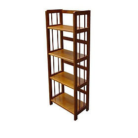 Mua Kệ Sách 4 Tầng Rộng 50cm Gỗ Tự Nhiên- Nâu