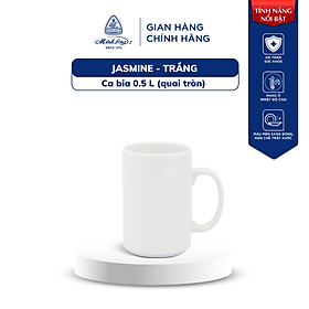 Ca Bia Sứ Minh Long 0.52 L - Jasmine - Trắng