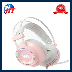 Mua TAI NGHE GAMING WANGMING 9800 MÀU HỒNG SIÊU DỄ THƯƠNG-HT