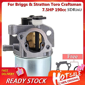 Bộ Chế Hòa Khí Cho Động Cơ Briggs Stratton Toro Craftsman 7.5hp 190cc