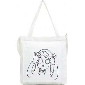 Túi Vải Tote Đeo Chéo Hot Trend 2019