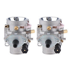 2pcs PWK 30mm Motorcycle Carburetor Racing Carb With Power Jet for YAMAHA