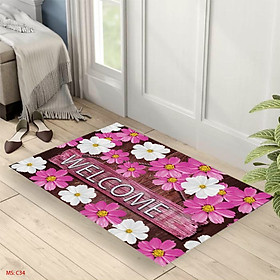 Mua Combo 3 Tấm Thảm chùi chân  Thảm lau chân bali in 3d chống trơn trượt cao cấp kích cỡ 40x60cm dành cho nhà tắm  phòng ngủ  cửa ra vào  phòng khách đều đẹp  giá siêu rẻ