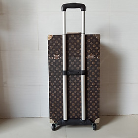 Cốp vali kéo size 36x22x64 cm nhiều ngăn đựng dụng cụ trang điểm, make up, phun xăm, nối mi chuyên nghiệp, mỹ phẩm