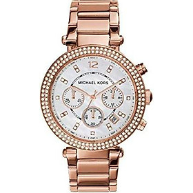 Michael Kors Women's Parker Rose Gold-Tone Watch MK5491